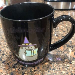 Pusheen color changing Midnight Meowgic mug